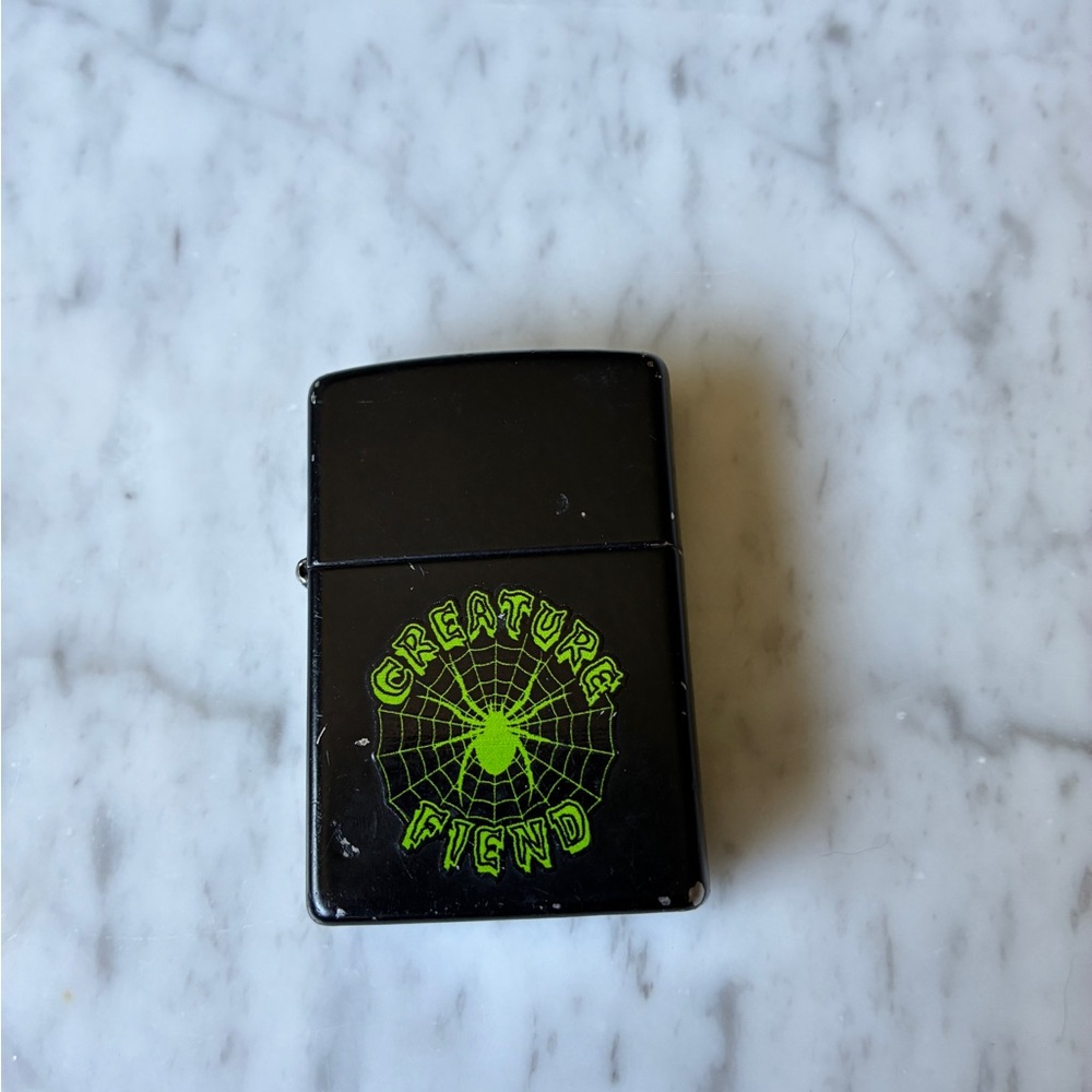 Creature Skateboards x Zippo